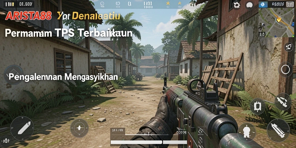 Tampilan gameplay ARISTA88 yang mendebarkan dalam aksi TPS.