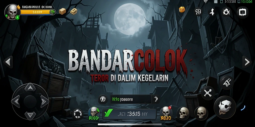Tangkap ketegangan mencekam dari gameplay BANDARCOLOK.