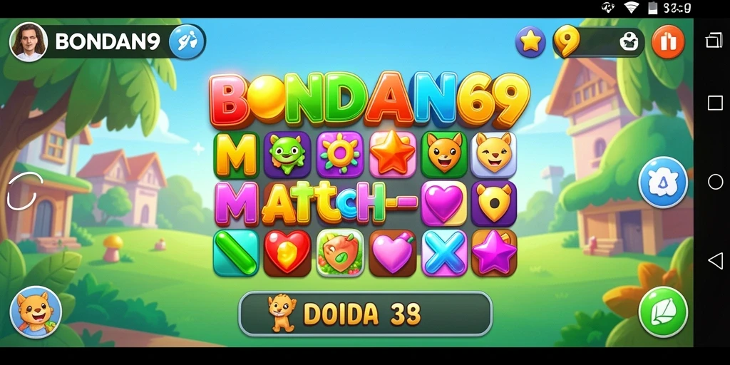 Tampilan gameplay BONDAN69 yang seru dan menantang.