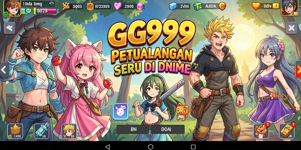 Tampilan gameplay GG999 yang memukau dan mendebarkan.
