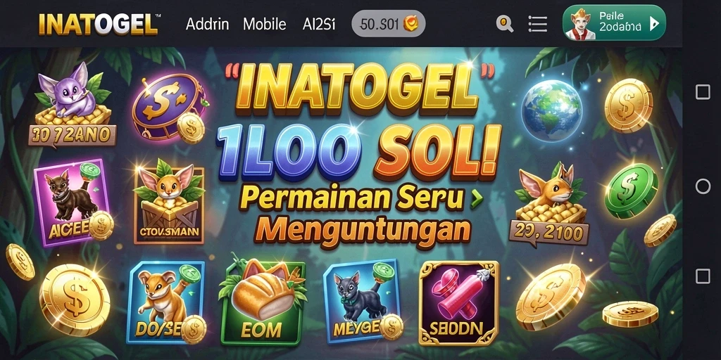 Gameplay seru dan grafis menarik dari INATOGEL.