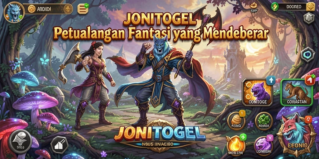 Tampilan gameplay seru di JONITOGEL dengan aksi ARPG yang mendebarkan.