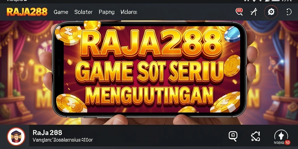 Screenshot gameplay RAJA288 menampilkan serunya permainan Slot.